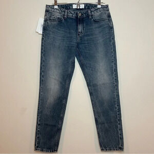 NWT IRO Jeans Garçon Stone Blue Straight Leg Jeans